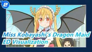 [Miss Kobayashi's Dragon Maid] ED (full ver.) / Music Visualization_2