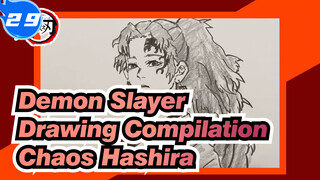 Drawing Compilation | Chaos Hashira | Demon Slayer_29