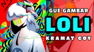 DRAWING: OC LOLI KRAMAT