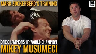 Mark Zuckerberg’s new training partner is Mikey Musumeci…