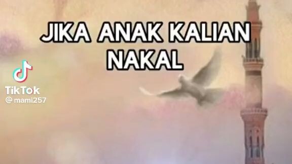 jika anak kalian nakal