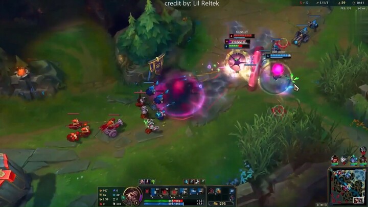 Ryze trong urf xả chiêu như súng trông cực bất lực #game