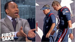 FIRST TAKE | Stephen A. admits Patriots as Super Bowl contenders was just a "mirage"