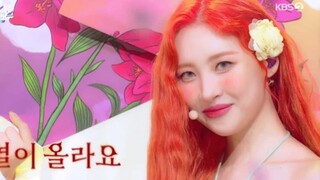 李老师别的大黄花！宣美7.1音银HEART BURN回归舞台