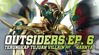 Kamen Rider Zein Hanyalah Alat Terungkap Tujuan Villain Sebenarnya di Series Kamen Rider Outsiders