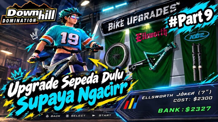 【DOWNHILL DOMINATION】Sekali Upgrade Langsung Juara 1 !! | Downhill Domination