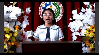 Inspirational Graduation Speech, Valedictory Speech Tagalog 2021 Virtual Graduation   (Elementary)