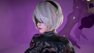 [Fabric VAM] การเผชิญหน้าระหว่าง Miss JOKER-2B กับถุงน่องสีดำส้นสูง