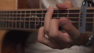 Fingerplay Guitar】 Sangat menyembuhkan! "Bintang Tercerah di Langit Malam" Tolong bimbing saya maju!