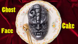 Fondant cake in stone ghost mask shape|<JoJo's Bizarre Adventure> 