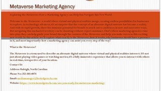 Metaverse Marketing Agency