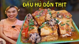 ĐẬU HỦ DỒN THỊT ngon xuất sắc - Ty Thy Vlog gỏi đu đủ