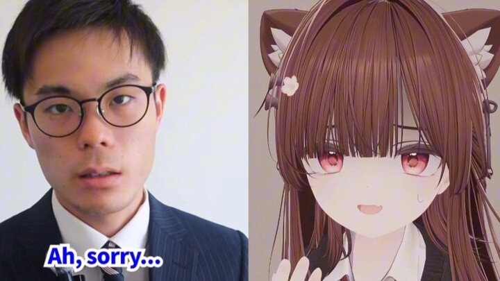 You shouldn’t bully this little cat… If you tease it, its head will get all dizzy.