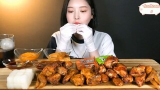 Gà rán lò, gà rán ớt, nhiều loại sốt chấm gà 5 #amthuc