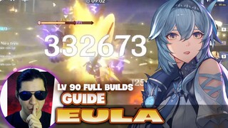 Hướng dẫn Build Eula  - endgame build genshin impact