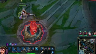 Garen disconnects, Sion sends his crocodile to his death: I'll kill you two old men with one punch