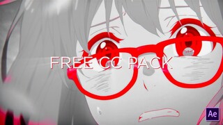 FREE CC PACK FOR AMV EDITORS #1 (After Effects)