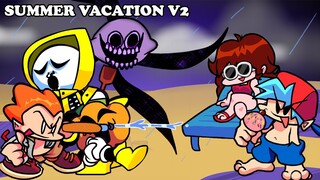 Get Summer Vacation V2 || Friday Night Funkin Showcase Mod Week 2 & 3