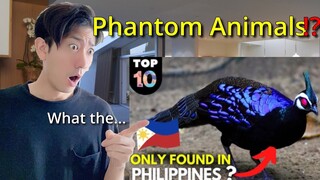 JAPANESE REACTION / 10 RARE Animals Only Found in the Philippines