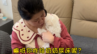 姜姜：新年快乐，没什么才艺，尿个床吧。