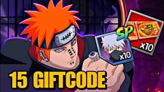 REDEEM 15 GIFTCODE & TES GACHA DI GAME NARUTO BARU - Học Viện Nhẫn Thuật