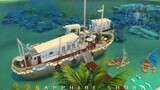 【Sims七七】定格速建 | NOCC   | 蓝宝石海岸餐厅 | 模拟人生4