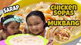CHICKEN SOPAS MUKBANG | Philippines (Sobrang Init, Tamang Tama Sa Malamig Na Panahon)
