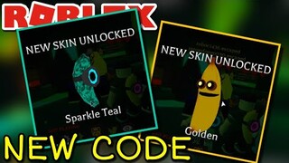 2 NEW CODE for "SPARKLE TEAL" and "GOLDEN" in BANANA EATS! (Roblox)