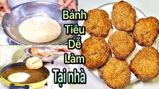 Tự Làm Bánh Tiêu Tại Nhà Cực Kỳ Đơn Giản | Món Ăn Vặt Ngon Dễ Làm