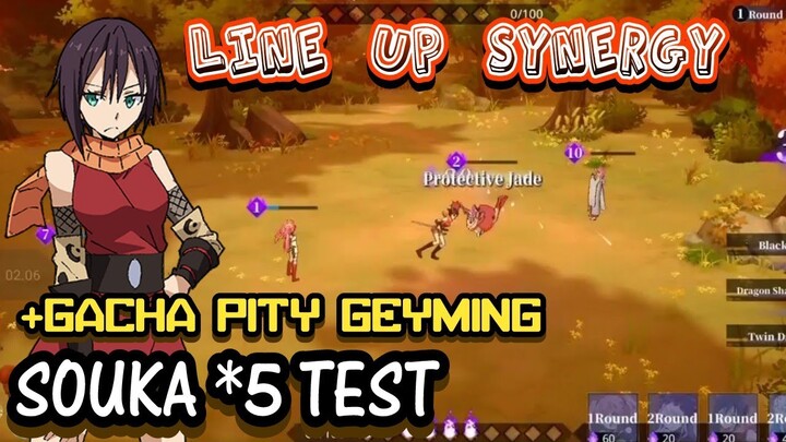 Gacha & Coba Line Up Baru Ku Tensura King Of Monster