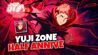 Itadori Yuji Zone Rilis Spesial Half Anniversary