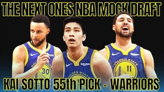 KAI SOTTO PASOK SA 2ND ROUND SA NBA MOCK DRAFT NG SIKAT NG RECRUITMENT PORTAL NA THE NEXT ONES.