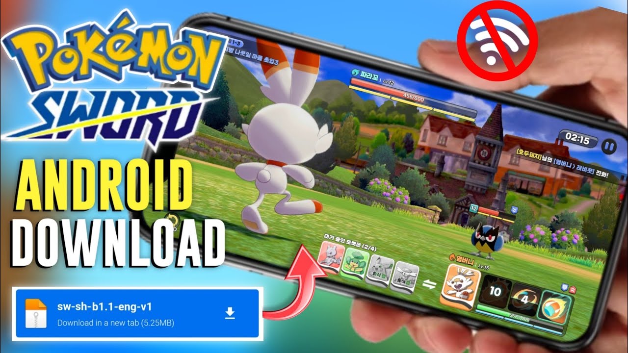 How to download pokemon sword snd shield gba english version on android /  How to play sword shield 