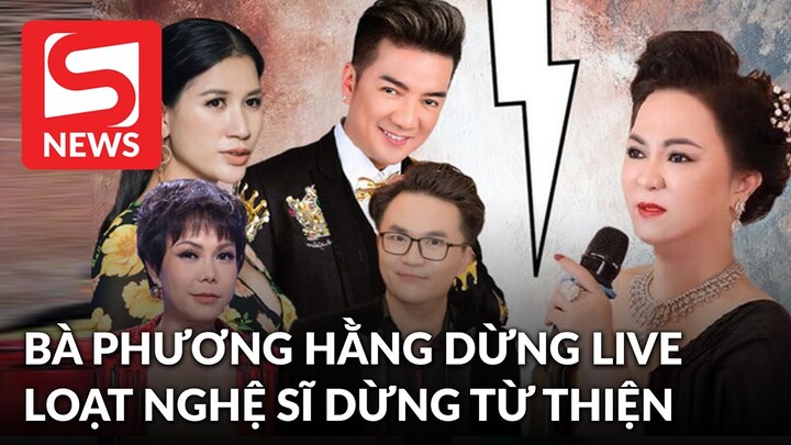 Bà Phương Hằng tuyên bố dừng livestream, còn loạt nghệ sĩ này thông báo dừng làm từ thiện