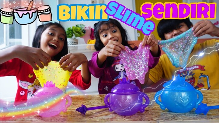 DIY SLIME GLITTER CANTIK dari FEZZY CHEFFY