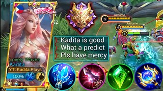 KADITA 200IQ PERFECT TIMING SKILLS AND SATISFYING PREDICTED! 🔥 | KADITA BEST BUILD 2022