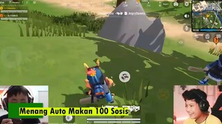 Menang auto Makan 100 Sosis!!