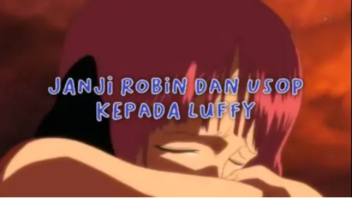 Janji Robin Dan Usop Terhadap Luffy