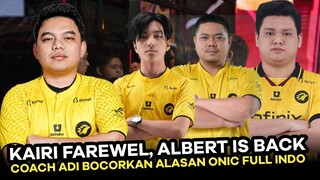 KAIRI FAREWEL ALBERT IS BACK, COACH ADI BOCORKAN ONIC FULL INDO SEASON 13