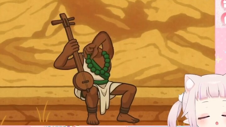 Japanese lolita couldn't hold back after watching "Black Myth Wukong x Rhythm Heaven"! "I want to pl