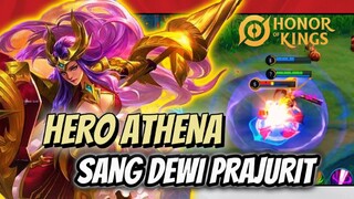 PRAJURIT WANITA YANG SANGAT BERANI ! ATHENA HONOR OF KINGS GAMEPLAY !