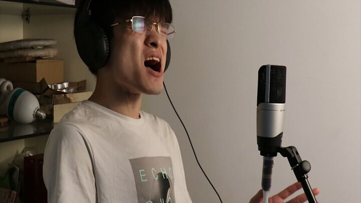 Boys who sing love songs are the most handsome! There's nothing holding me back (Cover)