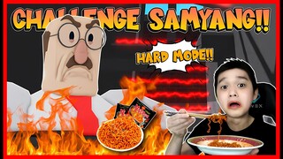 ATUN CHALLENGE SAMYANG LAGI !! KALI INI PAKET SUPER PEDAS !! Feat @MOOMOO Roblox Indonesia