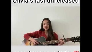 Olivia Rodrigo's Last Unreleased Song, 1 Year Ago 💔