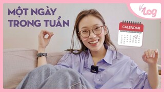 Nhật ký đi làm: 1 ngày trong tuần | VyLog