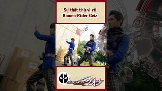 Sự thật thú vị về Kamen Rider Geiz #shorts #kamenrider