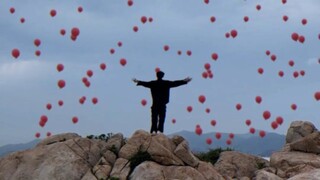 Here's a tutorial on how to make a balloon sky lantern using balloons and a water glass