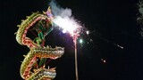 มังกรปีนเสา งานสมโภชเจ้าแม่มับทิมองค์ใหญ่ที่สุดในโลก