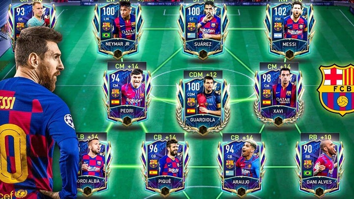 พระเจ้าช่วย! ฉันสร้างทีมบาร์เซโลนาทั้งในอดีตและปัจจุบัน - FIFA Mobile 22