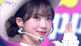 牛仔风也能可爱！宇宙少女CHOCOME《Super Yuppers!》220121 打歌舞台